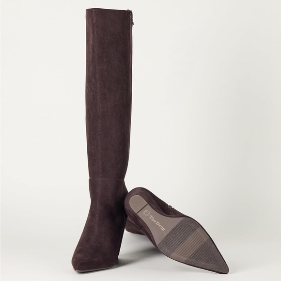 The Drop Women's Geralda Tall Wedge Boot Classic - Picture 4 of 6